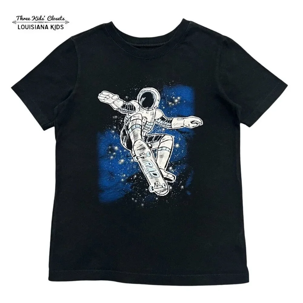Carter's 6Y Skateboard Space Astronaut Shirt